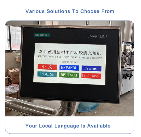 Urban Machinery Semi Automatic Capsule Filling Machine for Medium Units